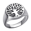 Ocelový prsten strom života