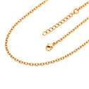 Ocelový řetízek, ROSE GOLD