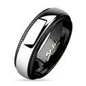 OPR0005 Pánský ocelový snubní prsten
