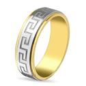 OPR0011 Dámský ocelový snubní prsten