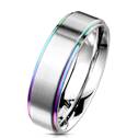 OPR0101 Pánský snubní ocelový prsten