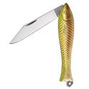 Otvírací kapesní nůž rybička zlato-zelená