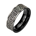 Pánský ocelový prsten TRIQUETRA