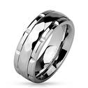 Pánský rotační ocelový prsten