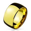 Pánský zlacený ocelový prsten