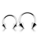 Piercing - podkova, tl. 1,2 mm