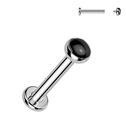 Piercing do brady - labreta Onyx TITAN