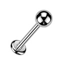 Piercing do brady - labreta s kuličkou TITAN