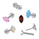 Piercing do brady - PUSH IN labreta TITAN