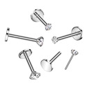 Piercing do brady - PUSH IN labreta TITAN