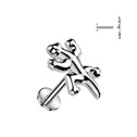 Piercing do brady labreta TITAN