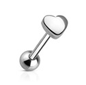 Piercing do jazyku - srdce