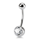 Piercing do pupíku - TITAN 1,6 x 11 mm