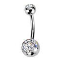 Piercing do pupíku banánek - TITAN, 1,6 x 12 mm