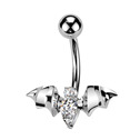 Piercing do pupíku netopýr - TITAN