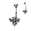 Piercing do pupíku včelka