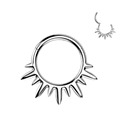Piercing segment kruh TITAN s hroty