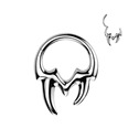 Piercing segment kruh tribal
