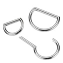 Piercing segment půlkruh TITAN