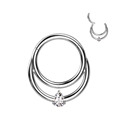 Piercing septum / helix / cartilage TITAN