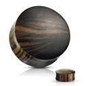 Plug do ucha Ebony wood