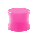 Plug do ucha růžový, průměr 8 mm
