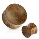 Plug do ucha Snake wood