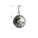 Přívěsek bižuterie se Swarovski krystaly, Black Diamond