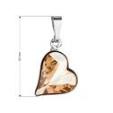 Přívěsek bižuterie se Swarovski krystaly, Golden Shadow