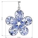 Přívěsek bižuterie se Swarovski krystaly, Lavender