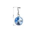 Přívěsek bižuterie se Swarovski krystaly, Light Sapphire