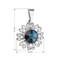 Přívěsek bižuterie se Swarovski krystaly, Montana Blue