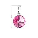 Přívěsek bižuterie se Swarovski krystaly, Rose