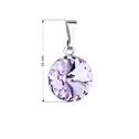 Přívěsek bižuterie se Swarovski krystaly, Violet