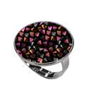 Prsten s krystaly Crystals from Swarovski® ASTRAL PINK