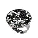 Prsten s krystaly Crystals from Swarovski® CAL PEPPER