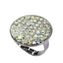 Prsten s krystaly Crystals from Swarovski® CRYSTAL AB