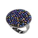 Prsten s krystaly Crystals from Swarovski® HELIOTROPE