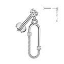 PUSH IN Piercing do ucha - labreta