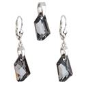 Sada šperků s kameny Crystals from Swarovski® Silver Night