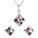 Sada šperků s krystaly Swarovski, Amethyst
