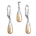 Sada šperků s perlami Crystals from Swarovski® Gold