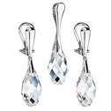 Sada šperků se slzičkami Crystals from Swarovski® Crystal