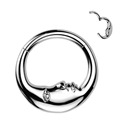 Segment kruh měsíc - helix / cartilage / tragus piercing