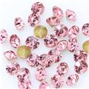 Skleněný šaton SS12 - 3,2 mm, 10ks/bal., Light Rose
