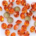 Skleněný šaton SS12 - 3,2 mm, 10ks/bal., Orange