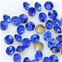 Skleněný šaton SS12 - 3,2 mm, 10ks/bal., Sapphire
