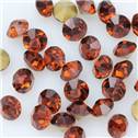 Skleněný šaton SS12 - 3,2 mm, 10ks/bal., Smoke Topaz