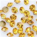 Skleněný šaton SS16 - 4 mm, 10ks/bal., Gold