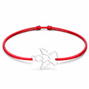 Šňůrkový náramek anděl